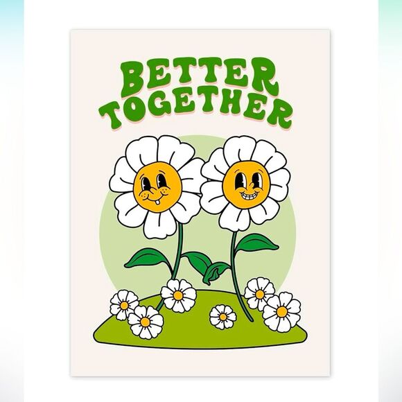 SALE Retro Vintage 50’s Style Sun Flower Lined Notebook - Picture 1 of 6